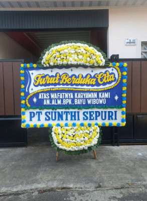 Papan Bunga Duka di Tagalaya